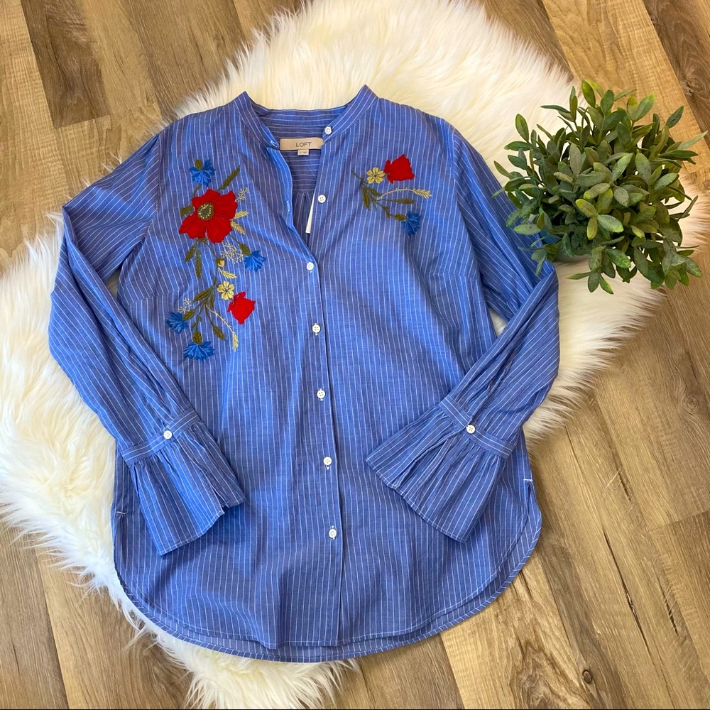 NWT LOFT shirt size S